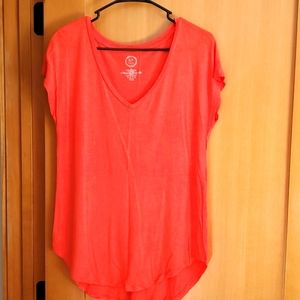 Maurices Rayon Short Sleeve Blouse